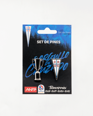 Set 2 Pins: Copas Plan Vital U.Catolica1