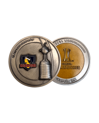 Medallón Box Colo Colo Conmebol Libertadores