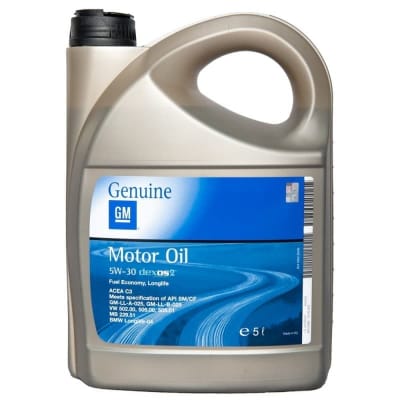 ACEITE DE MOTOR 5W30 DPF SINTETICO 5 LT. GENERAL MOTORS1