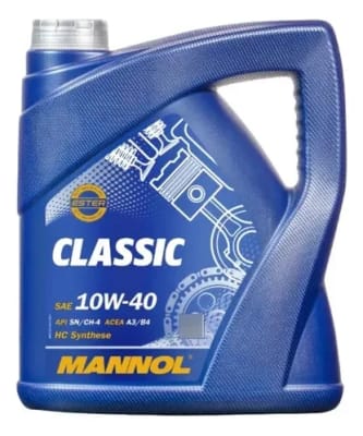 ACEITE MOTOR 10W40 MANNOL 4LTS CLASSIC SEMISINTETICO1