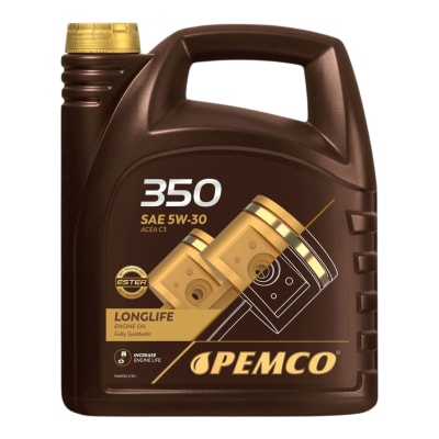 ACEITE MOTOR PEMCO 5W30 DIESEL DPF ACEA C3 Y BENCINERO 4 LITROS