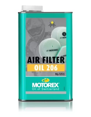 ACEITE DE FILTRO AIRE MOTOREX AIR FILTER OIL 206 1LT