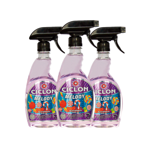 AROMATIZANTE MELODY 540ML CON ATOMIZADOR CICLON1
