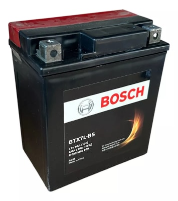 BATERIA MOTOCICLETA  BOSCH AGM BTX7L 6AH PD TC1