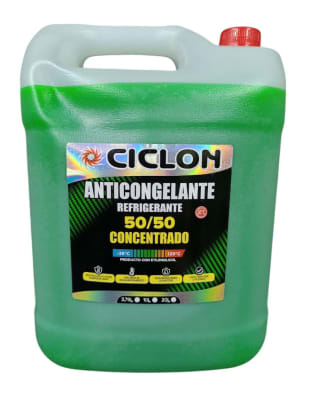 COOLANT CONCENTRADO 50/50 VERDE CICLON 1 LT