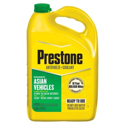 PRESTONE 50/50 ASIAN GREEN COOLANT ASIATICO VERDE GALON1