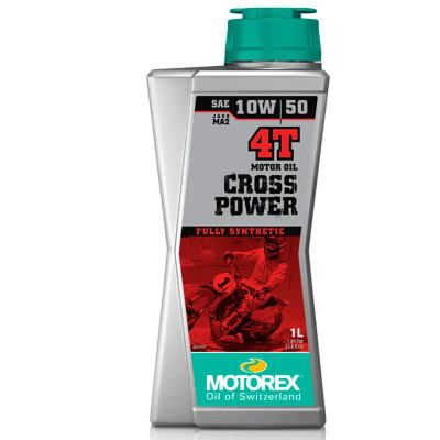 ACEITE MOTOCICLETA 10W50 MOTOREX CROSS POWER 4T 1LT