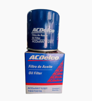FILTRO ACEITE W712/81 M22 ORIGINAL CHEVROLET CAPTIVA EQUINOX 1.5 ONIX 1.0 TRACKER 1.2 MG