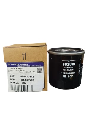 FILTRO ACEITE SUZUKI ORIGINAL W610/80 BALENO SWIFT DZIRE M68K00-00 16510827031