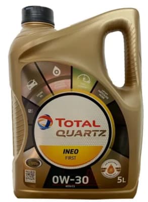 ACEITE DE MOTOR 0W30 INEO FIRST GASOLINA & DIESEL SINTETICO 5 LT. TOTAL
