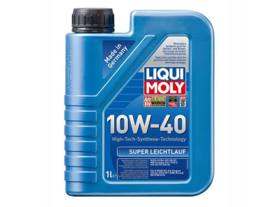 ACEITE DE MOTOR 10W40 SUPER LEICHTLAUF GASOLINA & DIESEL SINTETICO 1LT. LIQUI MOLY