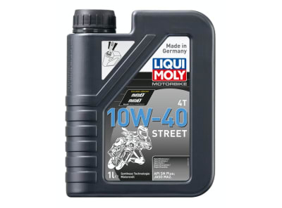 ACEITE PARA MOTOS 10W40 MOTORBIKE 4T SINTETICO 1 LT. LIQUI MOLY