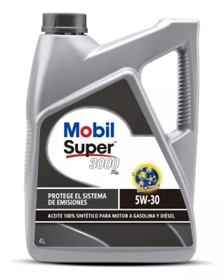 ACEITE DE MOTOR 5W30 SUPER 3000 DPF SINTETICO 4LT. MOBIL1