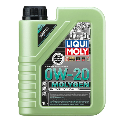 ACEITE MOTOR 0W20 LIQUI MOLY MOLYGEN NEW GENERATION 1 LT BENCINERO API SP