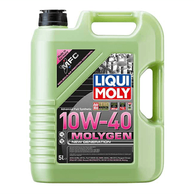 ACEITE DE MOTOR 10W40 MOLYGEN SINTETICO 5LTS. LIQUI MOLY
