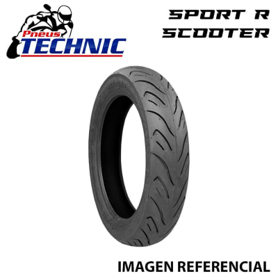 NEUMATICO MOTOCICLETA TECHNIC SCOOTER SPORT R 90/90-12 TUBULAR ARO 12