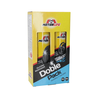 PACK SILICONA + RENOVADOR MOTOR LIFE