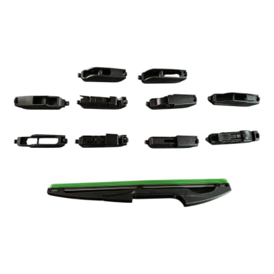 PLUMILLA TRASERA MULTI 10PULG WURTH 10¨ CON 10 ADAPTADORES