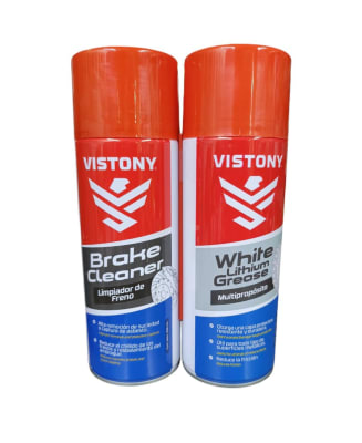 PROMO PACK LIMPIADOR + LUBRICANTE CADENA VISTONY SPRAY1
