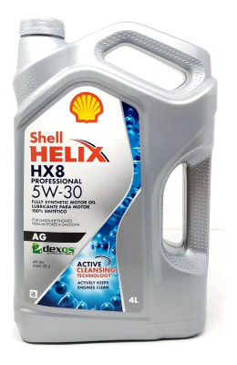 ACEITE MOTOR SHELL 5W30 HX8 4 LTS AMERICANO DOBLE SELLO1
