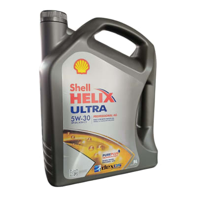 ACEITE DE MOTOR 5W30 SHELL HELIX ULTRA PROFESSIONAL AG 5 LTS. DIESEL Y GASOLINA