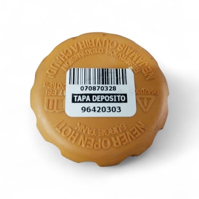 TAPA DEPOSITO RADIADOR CHEVROLET AVEO/OPTRA/SPARK/VIVANT/SAIL/CORSA PARA AGUA COOLANT