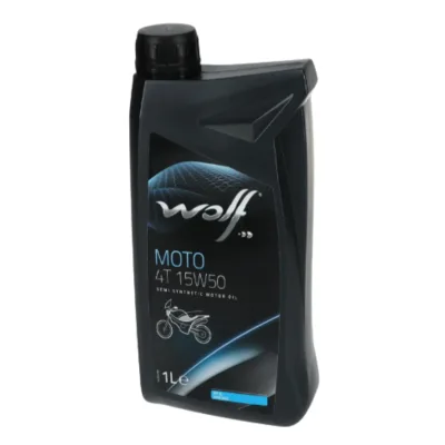 Aceite para Moto Wolf Chrono 15W50 Semi Sintético 1L 4T1