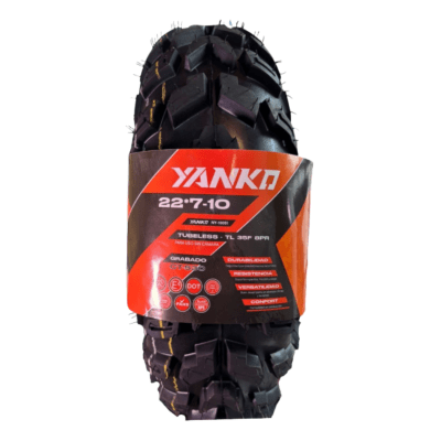 Neumático ATV Yanko 22x7-10 TL1