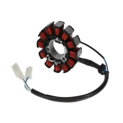 Estator 12 Bobinas 5 Cables para Adaptación Yamaha FZ16 FZN150 FZ2.0 FZ3.0 FZS150 FZ25 HIBARI1