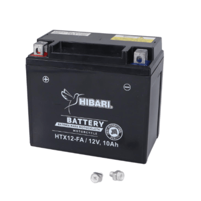 Batería Activada Hibari HTX12-FA 12V 10Ah (Equiv. YTX12-BS / BTX12-BS)1