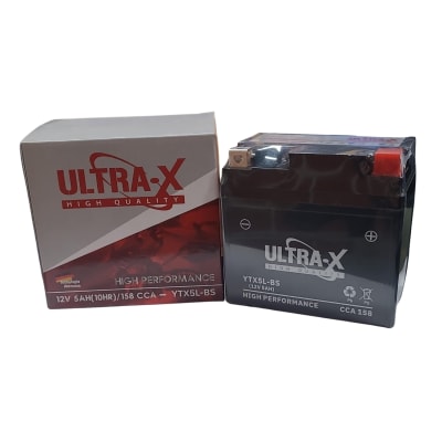 Batería Ultra-X YTX5L-BS / BTX5L-BS / GTX5L-BS / CTX5L-BS 12V 5Ah1