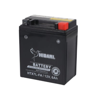 Batería Activada Hibari YTX7L-BS / HTX7L-FA 12V 6Ah1