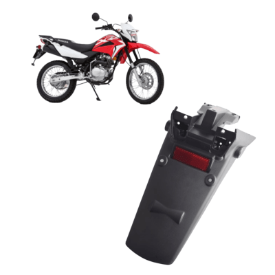 Tapabarro Porta Patente DSR200 XR150 XR250 Tornado1