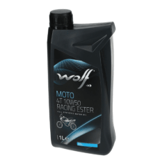 Aceite para Moto Wolf Racing Ester 10W50 Sintético 1L 4T