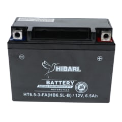 Batería Hibari HTX6.5L-BS / YB6.5-BS / 12N6.5-BS 12V 6.5Ah
