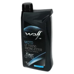 Aceite para Moto Wolf Racing 15W50 Sintético 1L 4T