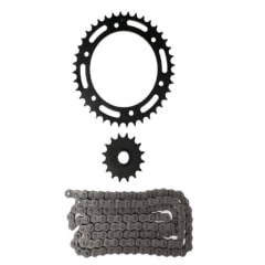 Kit de Transmisión NPC Hyper Series BMW G310R / TVS Apache RR 310 16T 40T Cadena 520HO O-Ring 120L