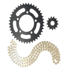 Kit de Transmisión NPC Suzuki Gixxer 250 13T 40T Cadena 520H O-Ring Dorada 120L