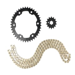 Kit de Transmisión NPC Hyper Series Yamaha FZ 3.0 / FZS 3.0 14T 41T Cadena 428H Dorada 132L