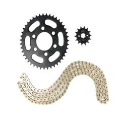 Kit de Transmisión NPC Hyper Series Benelli TNT150 FI 14T 43T Cadena 428H Dorada 132L