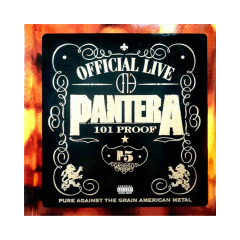 Pantera Official Live: 101 Proof Vinilo