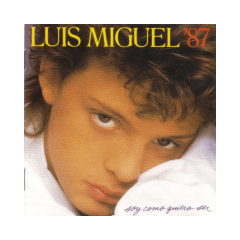 Luis Miguel '87 Soy Como Quiero Ser vinilo
