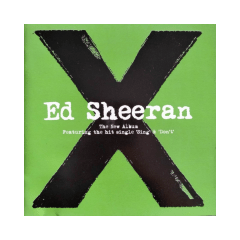 Ed Sheeran X Cd