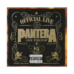 Pantera Official Live: 101 Proof cd