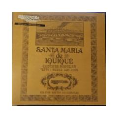 Quilapayún Santa Maria De Iquique - Cantata Popular Vinilo