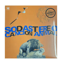 Soda Stereo Canción Animal (transparente) Vinilo