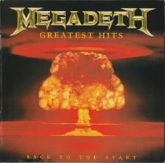 Megadeth Greatest Hits: Back To The Start Cd
