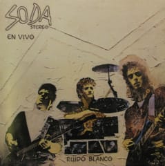 Soda Stereo Ruido Blanco En Vivo Vinilo