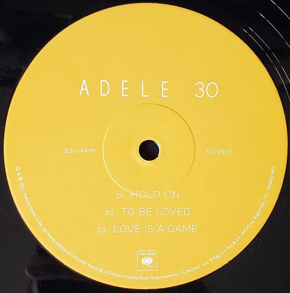 Vinilo Adele 306