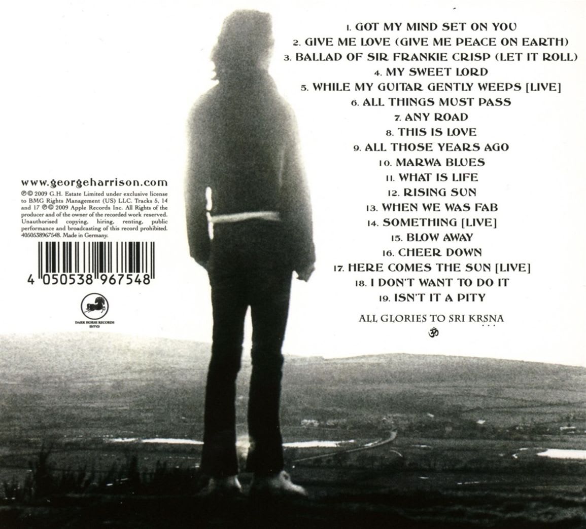 George Harrison Let It Roll: Songs By George Harrison CD3